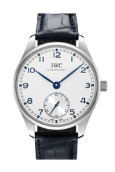 Iwc Portuguese Silver Dial Watch Iw358304